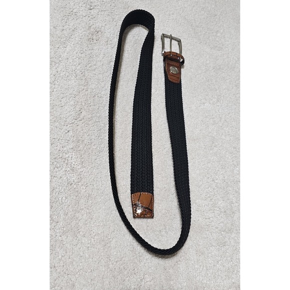 Pebble Beach Men's Belt‎ Leather Ends, Weave inner Size 44 Golf Belt - Picture 6 of 6